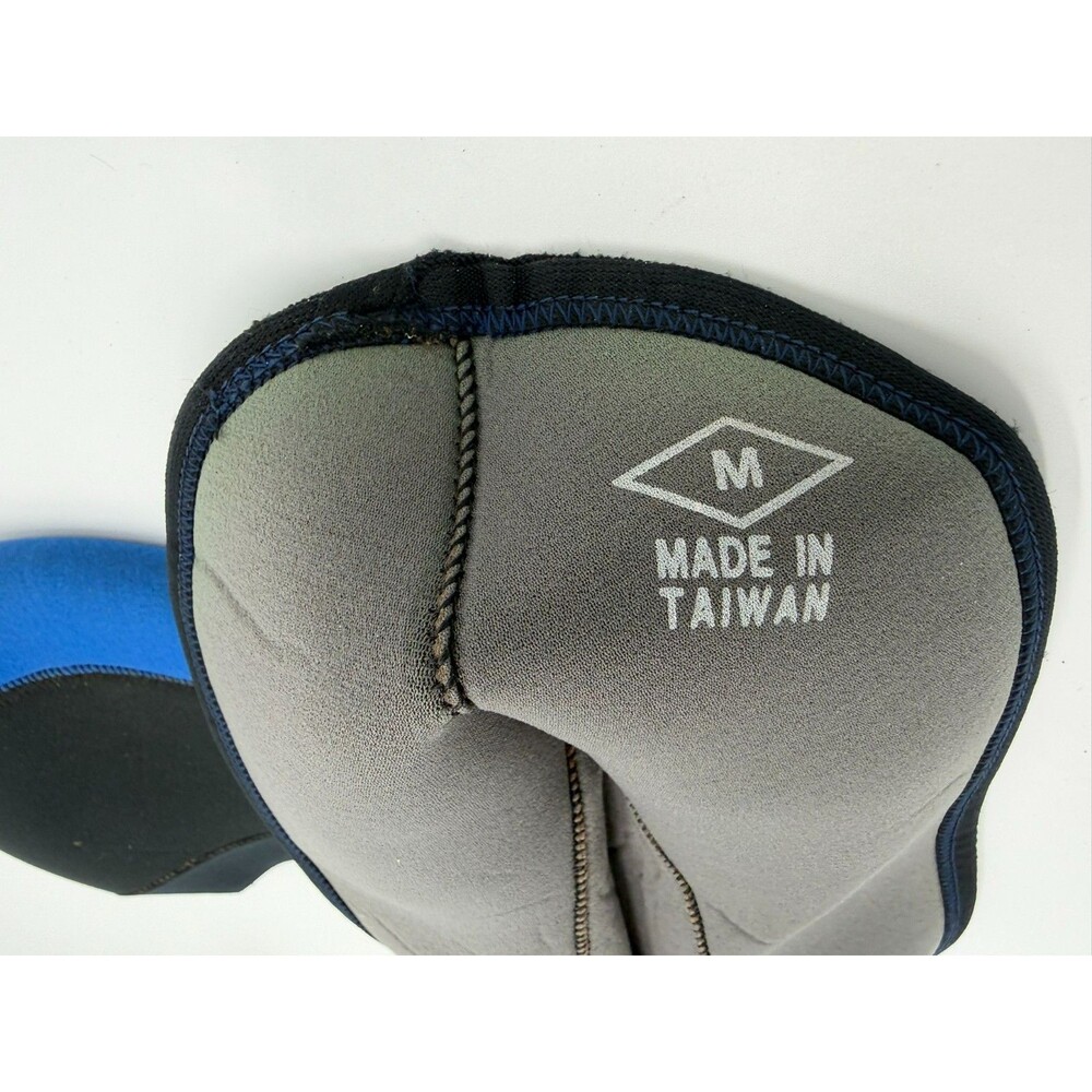 Vintage Deep See Hawaii Neoprene Scuba Dive Wetsuit Hood - Blue/Black - Medium - Picture 5 of 6